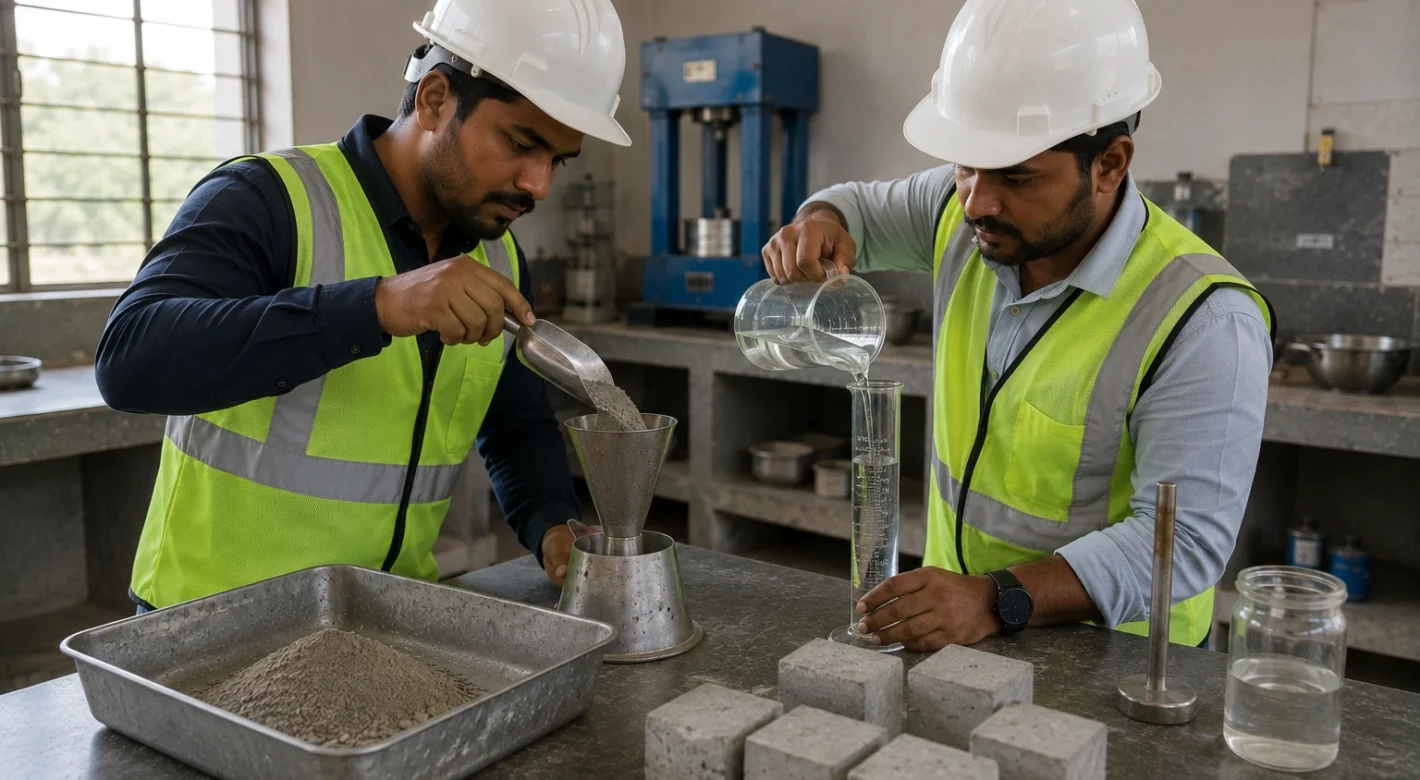 Construction Cement & Water Testing Services in Bengaluru