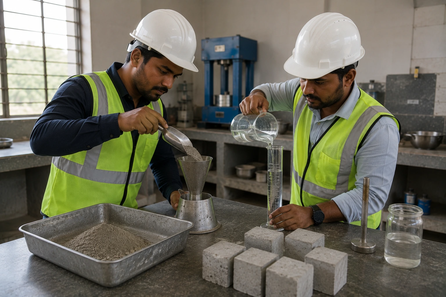 Construction Cement & Water Testing Services in Bengaluru