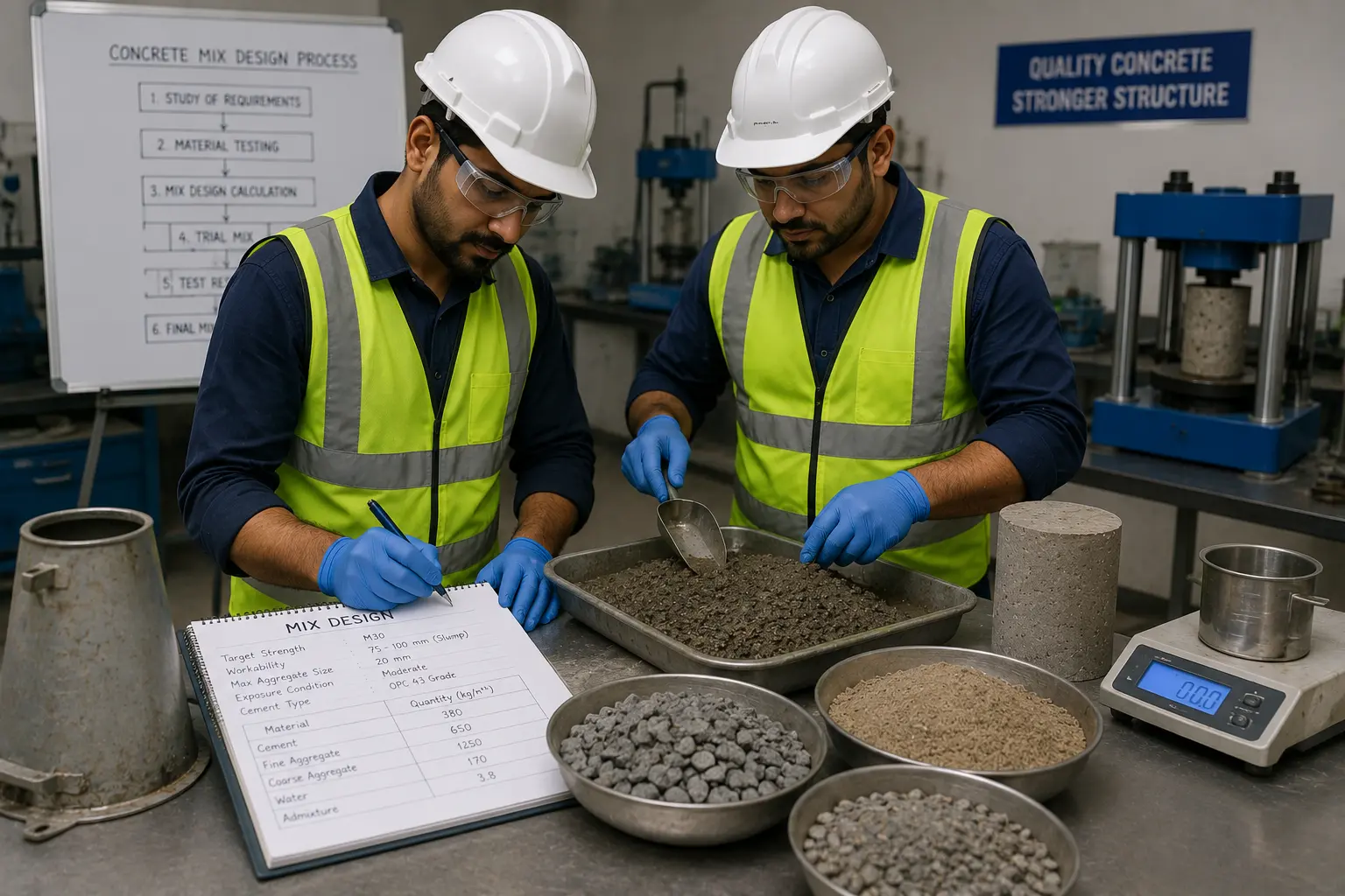 Concrete Mix Design Testing In Bengaluru
